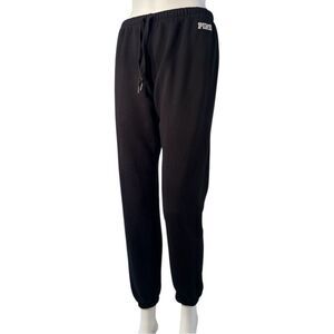 VSP Black Cropped Sweatpants